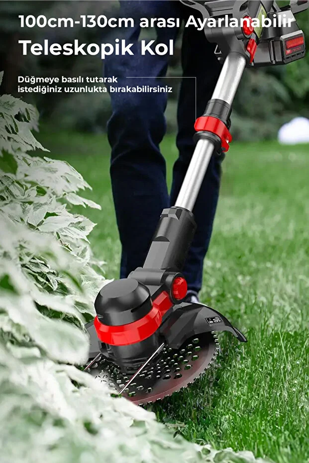 Şarjlı Çim Biçme Makinesi